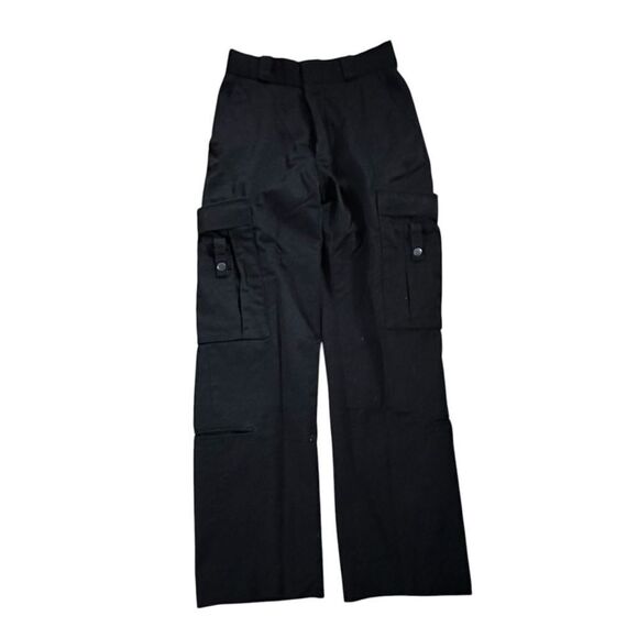 Spiewak ~ Black Cargo Pants ~ size 28 ~ Poly/Cotton Blend - Picture 1 of 16